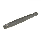 ALPHA 1/4in Hex to 1/4in Square Drive Adapter 75mm ADP14-75