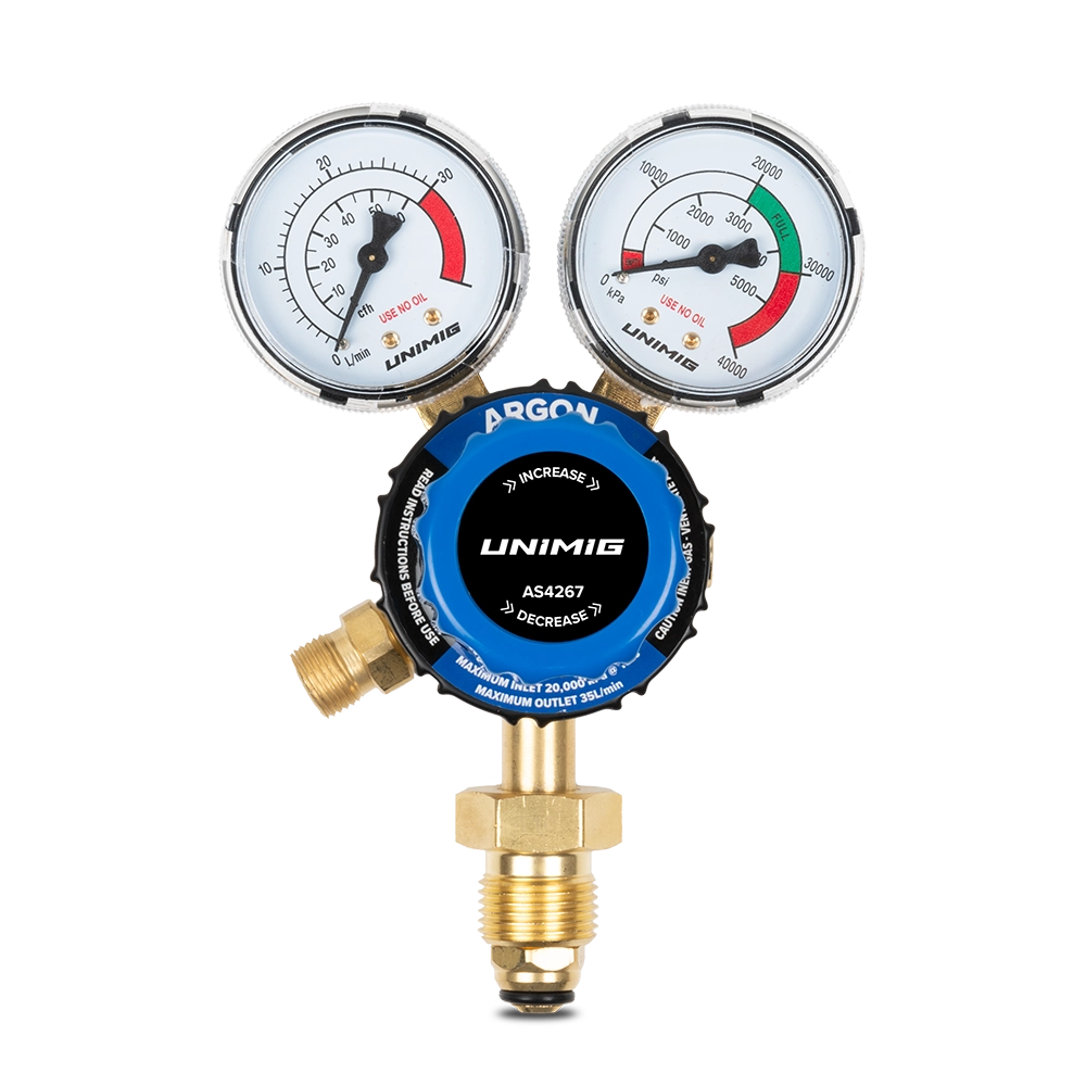 UNIMIG Regulator Argon (Side/Vertical)