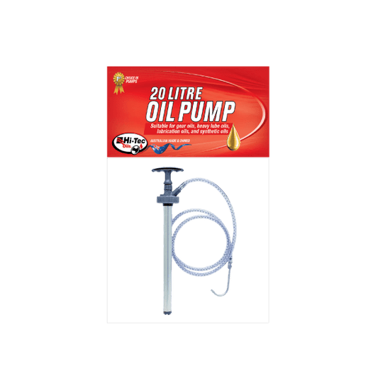 Hi-Tec Oils Gear Oil Pump - 20 L drum pump