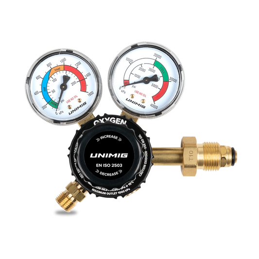 UNIMIG Regulator Oxygen (Side/Vertical)