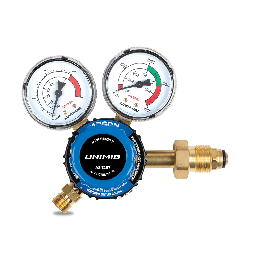 UNIMIG Regulator Argon (Side/Vertical)