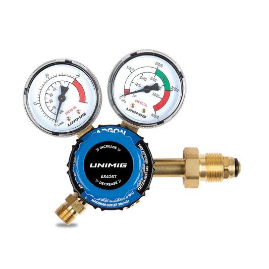 UNIMIG Regulator Argon (Side/Vertical)