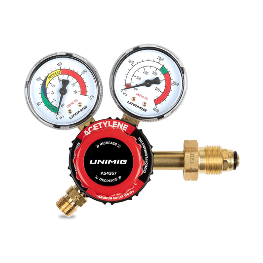 UNIMIG Regulator Acetylene (Side/Vertical)