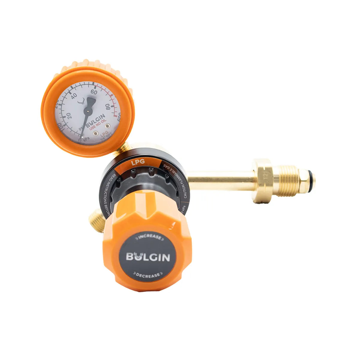 Bulgin LPG Regulator 0-400kPa Side Entry Type 21 AS 4267 - 540-00003