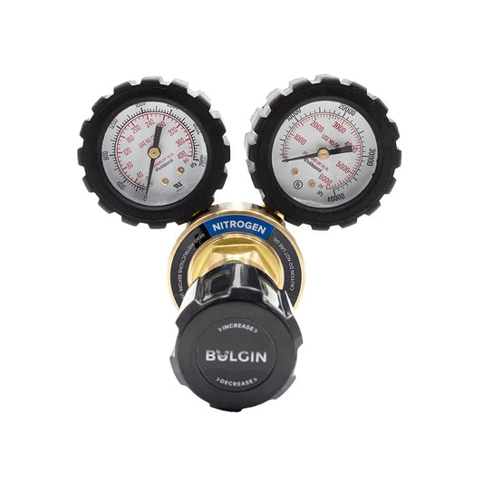 Bulgin Brass High Pressure Piston Regulator - Max Inlet: 32,000kPa Out: 0-2,000 kPa 1/4" NPT Female - 640-00001