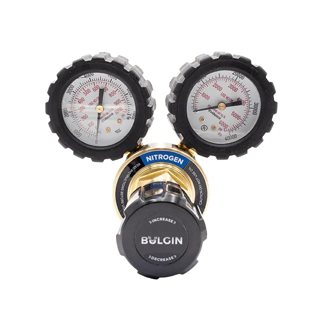 Bulgin Brass High Pressure Piston Regulator - Max Inlet: 32,000kPa Out: 0-5,000 kPa 1/4" NPT Female - 640-00002