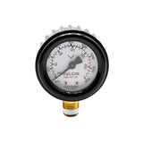 Bulgin Pressure Gauge OXYGEN 0-1,600kPa 1/4" NPT Male Bottom Entry - 655-00002