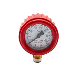 Bulgin Pressure Gauge ACETYLENE 0-250kPa 1/4" NPT Male Bottom Entry - 655-00004