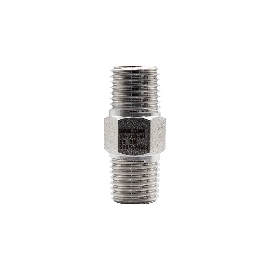 Bulgin SS316 Nipple Adaptor 1/4" NPT Male - 674-25013