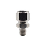 Bulgin SS316 Male Tube Adaptor 1/4" NPT Male to 1/2" Compression - 674-25017