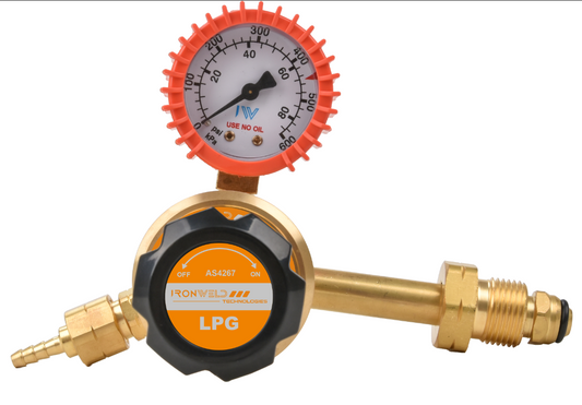IRONWELD Solid Brass LPG Regulator IW6001