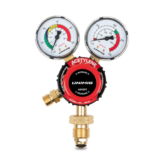 UNIMIG Regulator Acetylene (Side/Vertical)