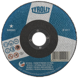 Tyrolit BASIC 2-in-1 Cut-off Wheel - 230 x 2.5 x 23.23