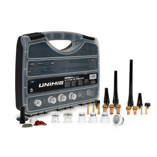 UNIMIG APEX Series 9/17/18/20/26 TIG Torch Kit (U42009)