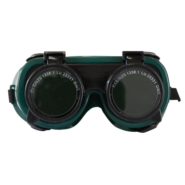 BOSSWELD Gas Welding Flip-Up Goggles - Shade 5