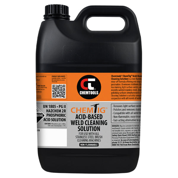 ChemTig Acid-Based Weld Cleaning Solution – 5L