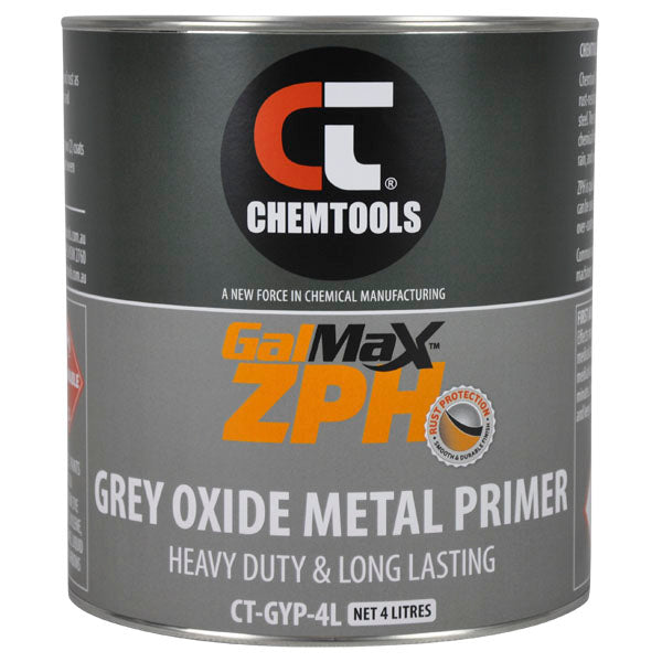 GalMax Zinc Phosphate Metal Primer – Grey / 4L