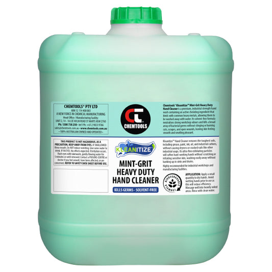 Kleanitize Mint-Grit Heavy Duty Hand Cleaner – 20L