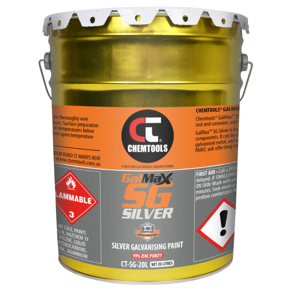 ChemTools GalMax SG Silver Galvanising Paint – 20L