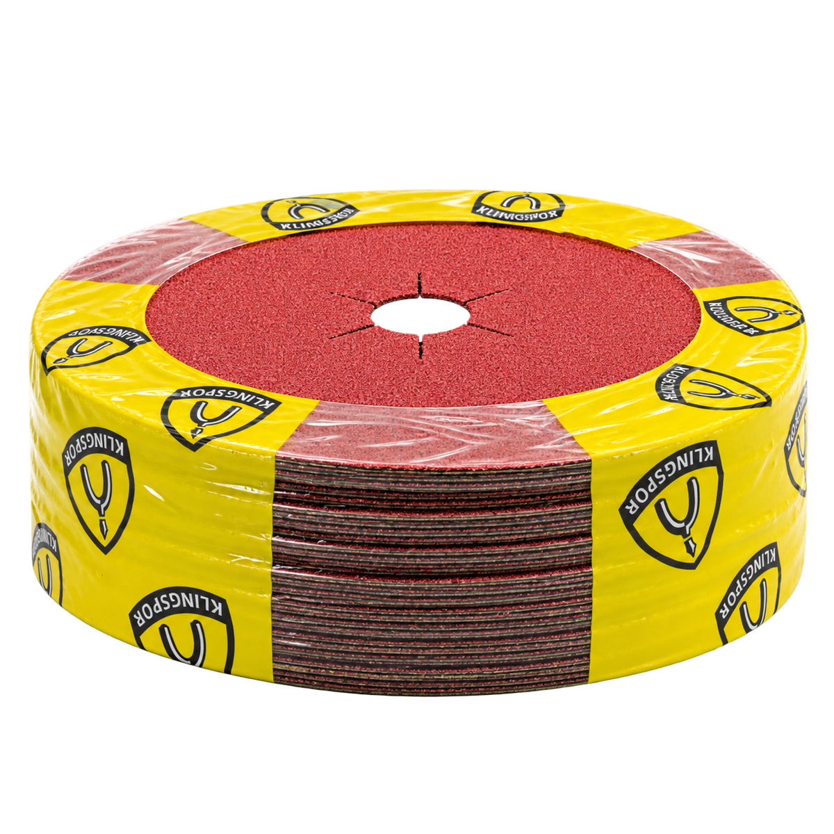 Klingspor FS 964 ACT Ceramic Fibre Discs – 25 Pack