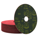 Klingspor FS 964 ACT Ceramic Fibre Discs – 25 Pack