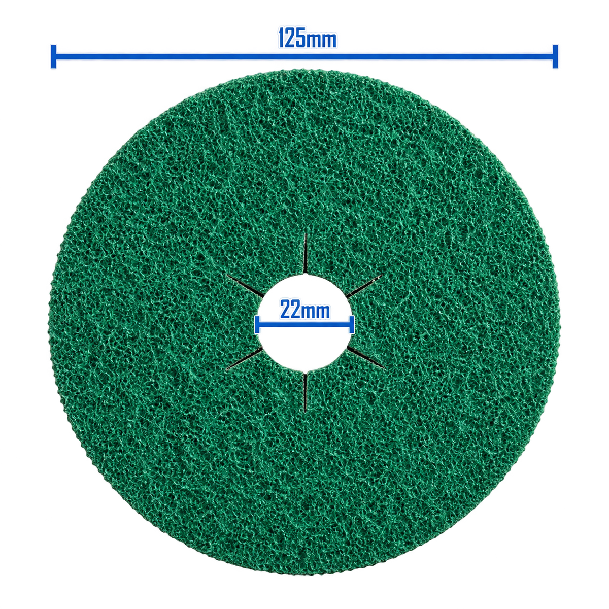 Klingspor FS 966 ACT Ceramic Fibre Discs with Multibond – 25 Pack