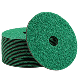 Klingspor FS 966 ACT Ceramic Fibre Discs with Multibond – 25 Pack