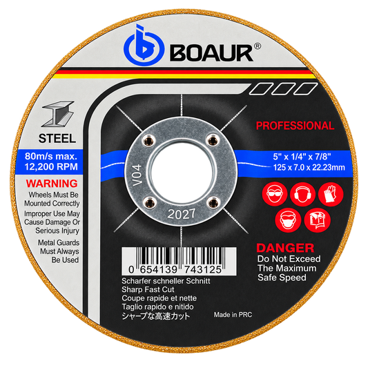 BOAUR Premium Quality Grinding Disc 125mm x 7.0mm