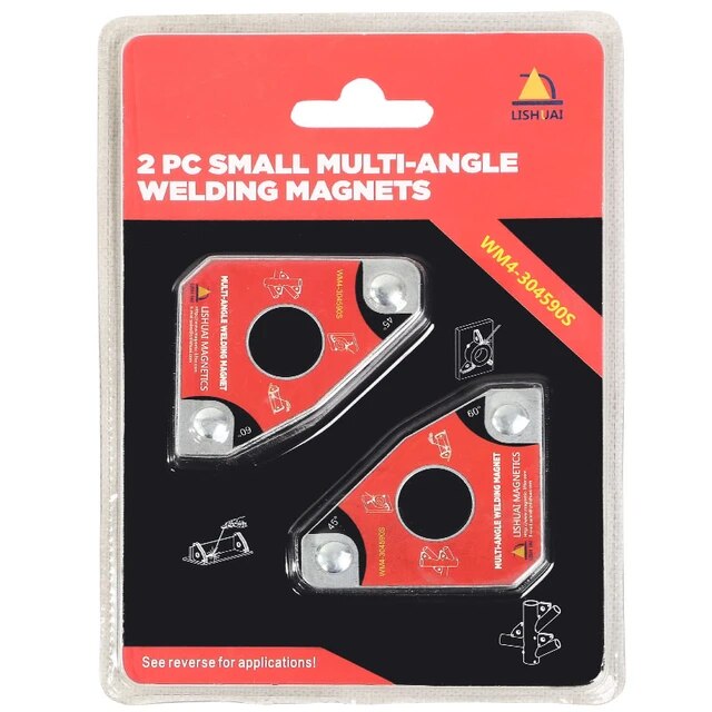 LISHUAI 2pc Small Multi-Angle Welding Magnets