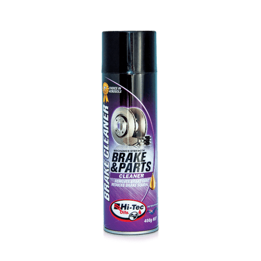Hi-Tec Brake and Parts Cleaner aerosol can, manufacturer packaging