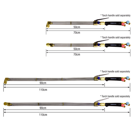 BOSSWELD 700mm/1000mm cutting attachment (Type 41/44)