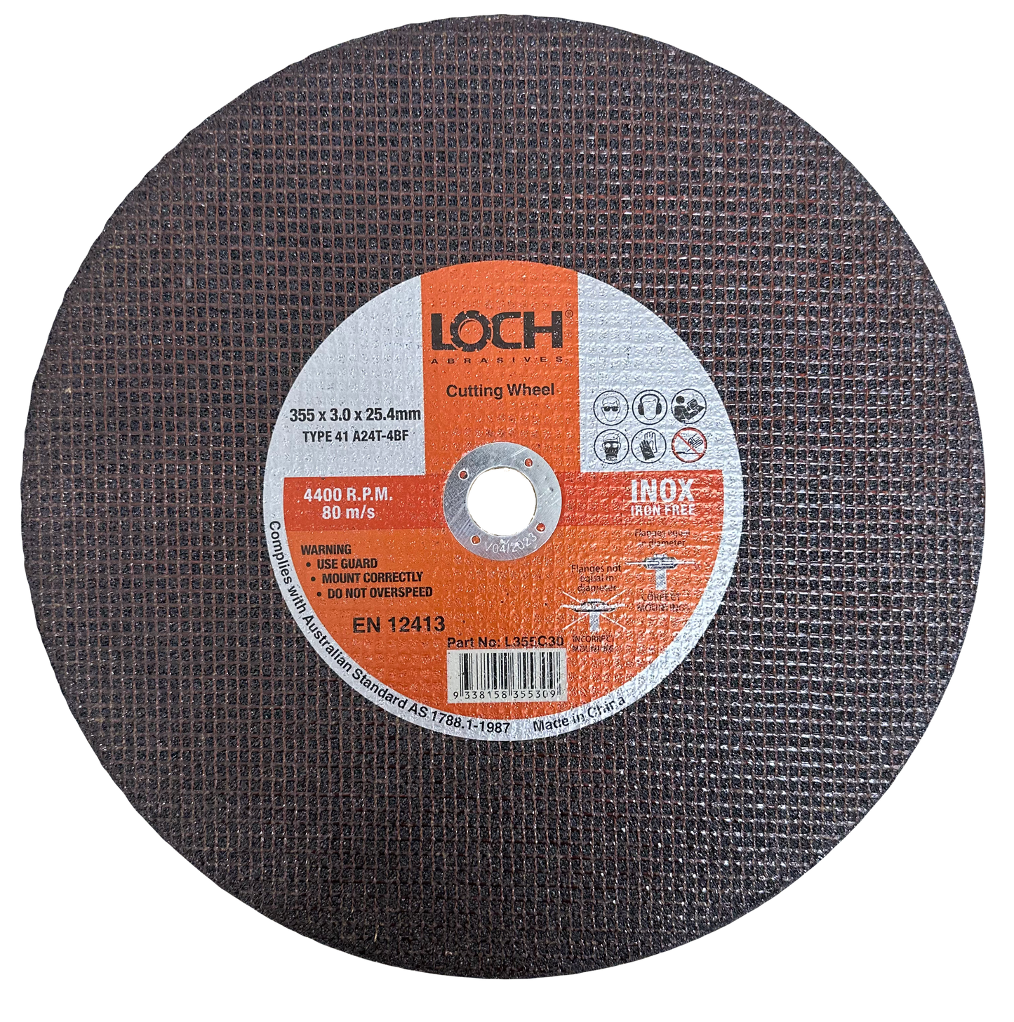 Loch 355x3.0x25.4 Cutting Wheel