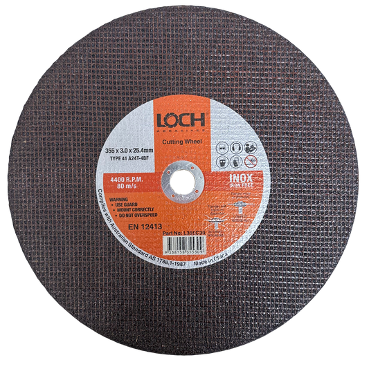 Loch 355x3.0x25.4 Cutting Wheel