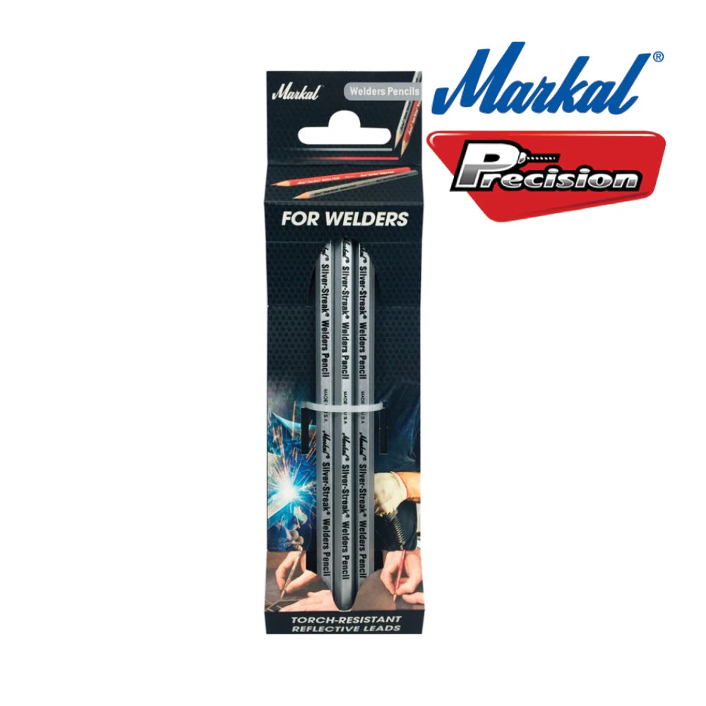 Markal Welders Pencil Silver Streak (Pack of 3)