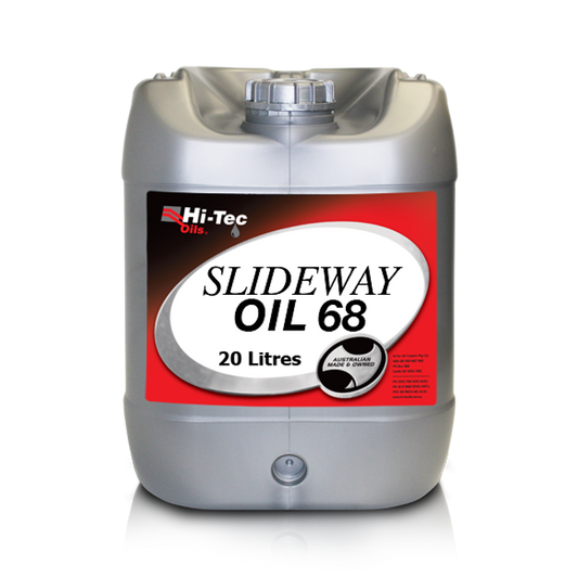 Hi-Tec Oils Slideway Oil 68 in a 20 L container
