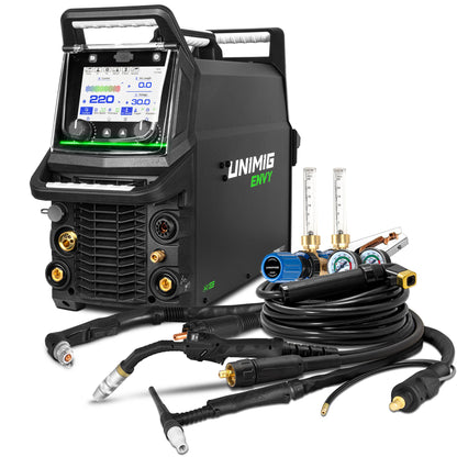UNIMIG ENVY OMNI 220 AC/DC Welder + Plasma Cutter U11596