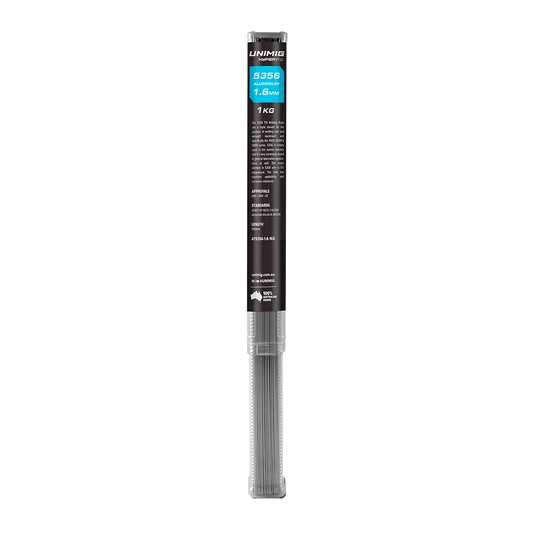 UNIMIG 5356 Aluminum TIG Welding Rods - 1 kilogram (1kg) / 1.6mm