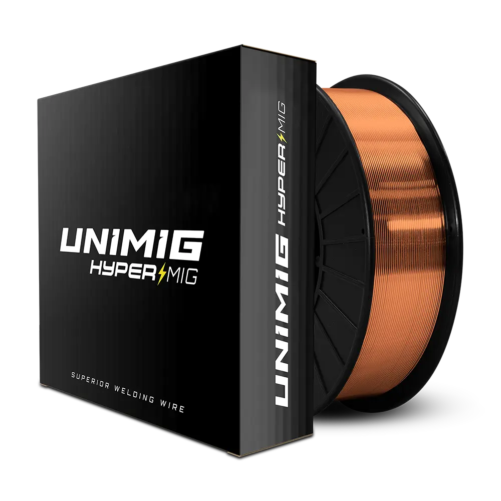 UNIMIG ER70S-6 Mild Steel MIG Wire - 5.0kg / 200mm / 0.6mm, 5.0kg / 200mm / 0.8mm, 5.0kg / 200mm / 0.9mm