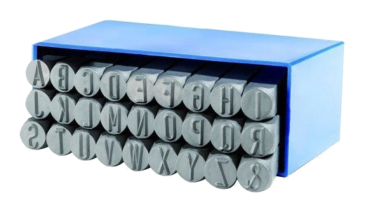MAXIGEAR 27 Piece Letter Stamp Set