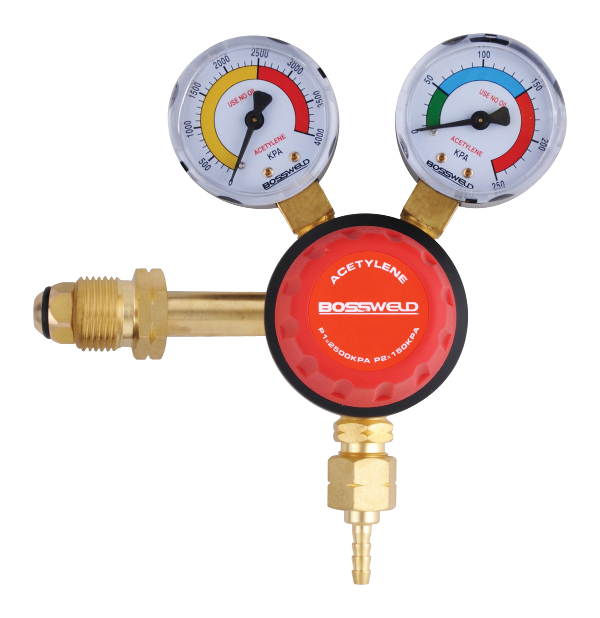 BOSSWELD Acetylene Gas Regulator