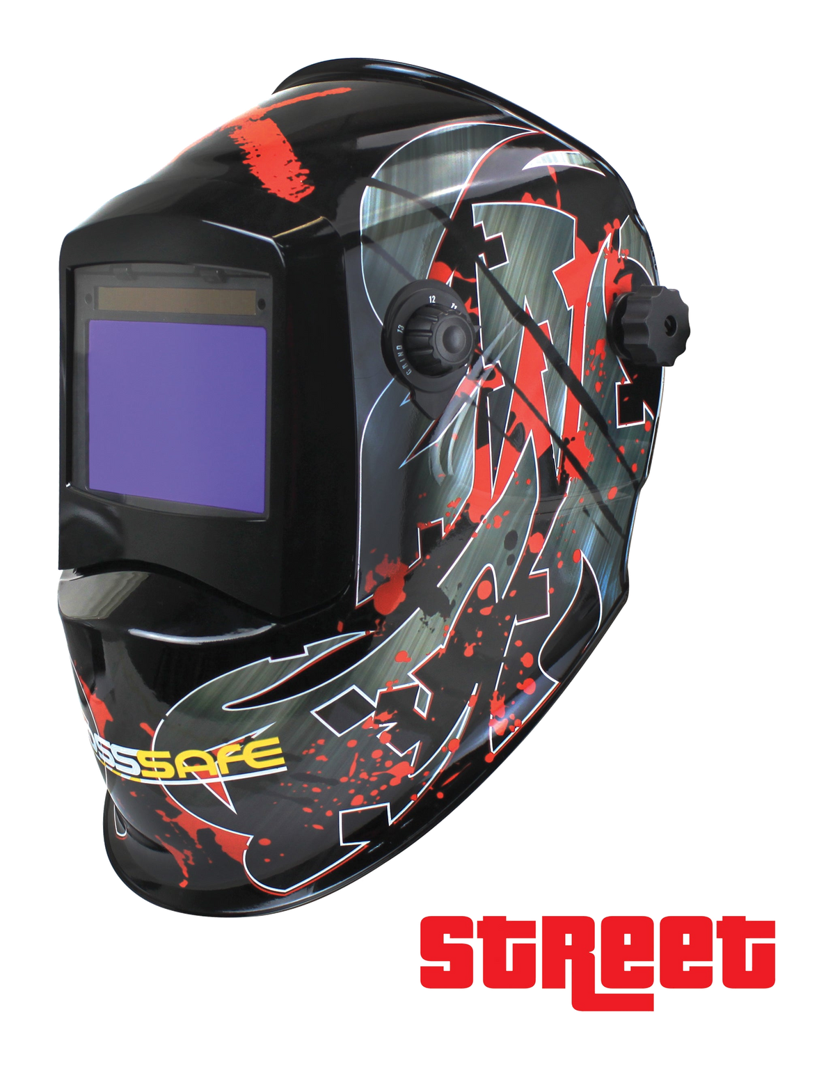 BossSafe Wide View Electronic Welding Helmet