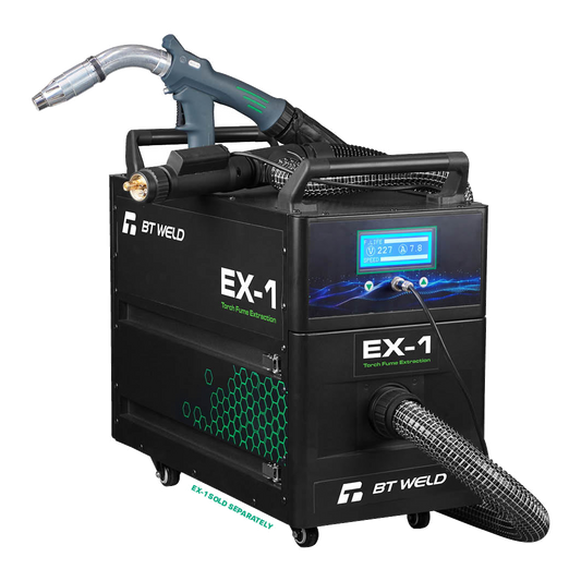 BT WELD Fume Extraction 24 Style MIG Torch