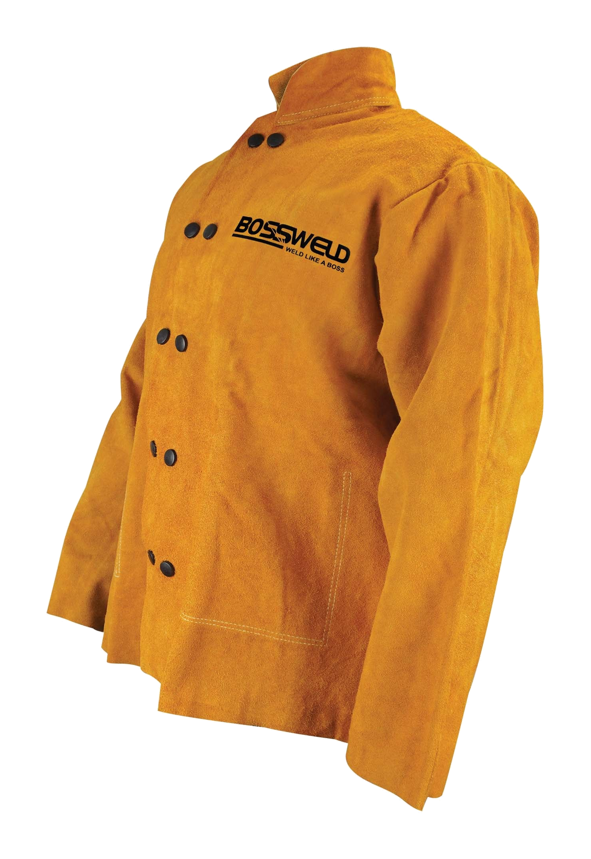 BossSafe Leather Welder's Jacket