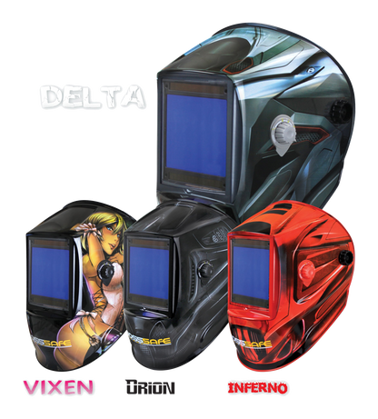 BossSafe Mega View Electronic Welding Helmet