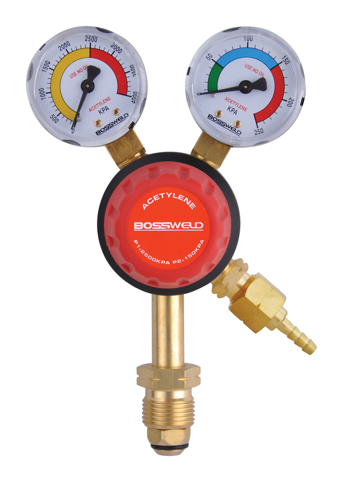 BOSSWELD Acetylene Gas Regulator