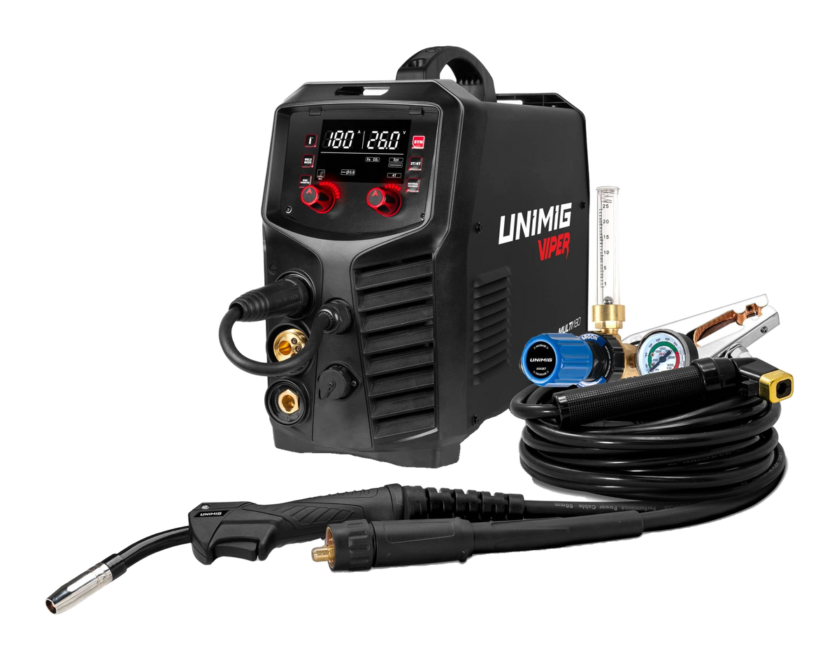 UNIMIG VIPER MULTI 180 MIG/TIG/MMA Welder U11638