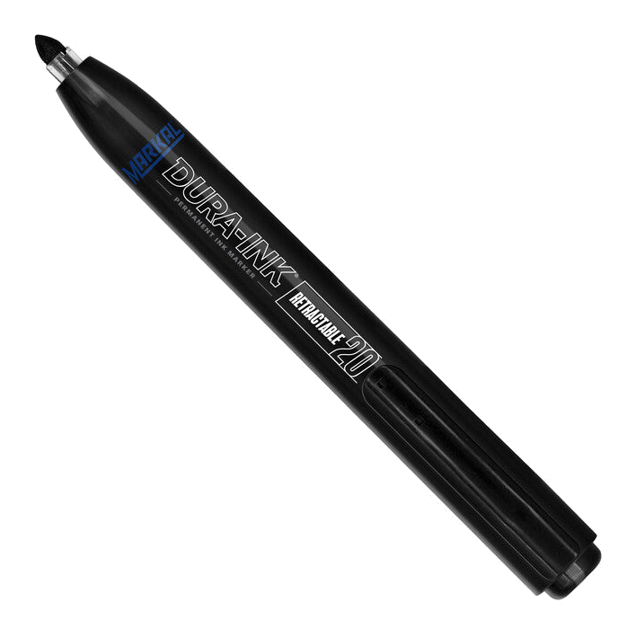 Markal Dura-Ink 20 Retractable Fine Bullet Tip 1mm