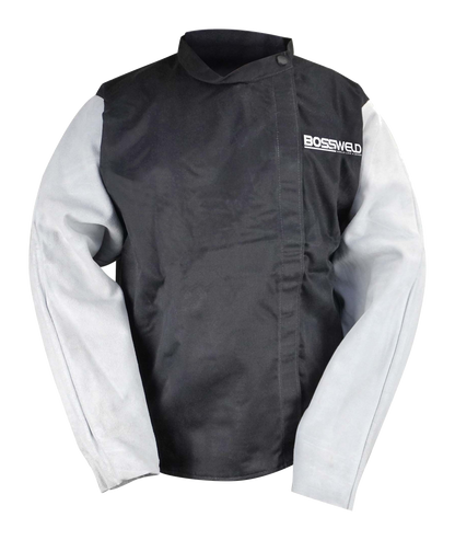 BossSafe FR-40 Jacket w/ Leather Sleeve