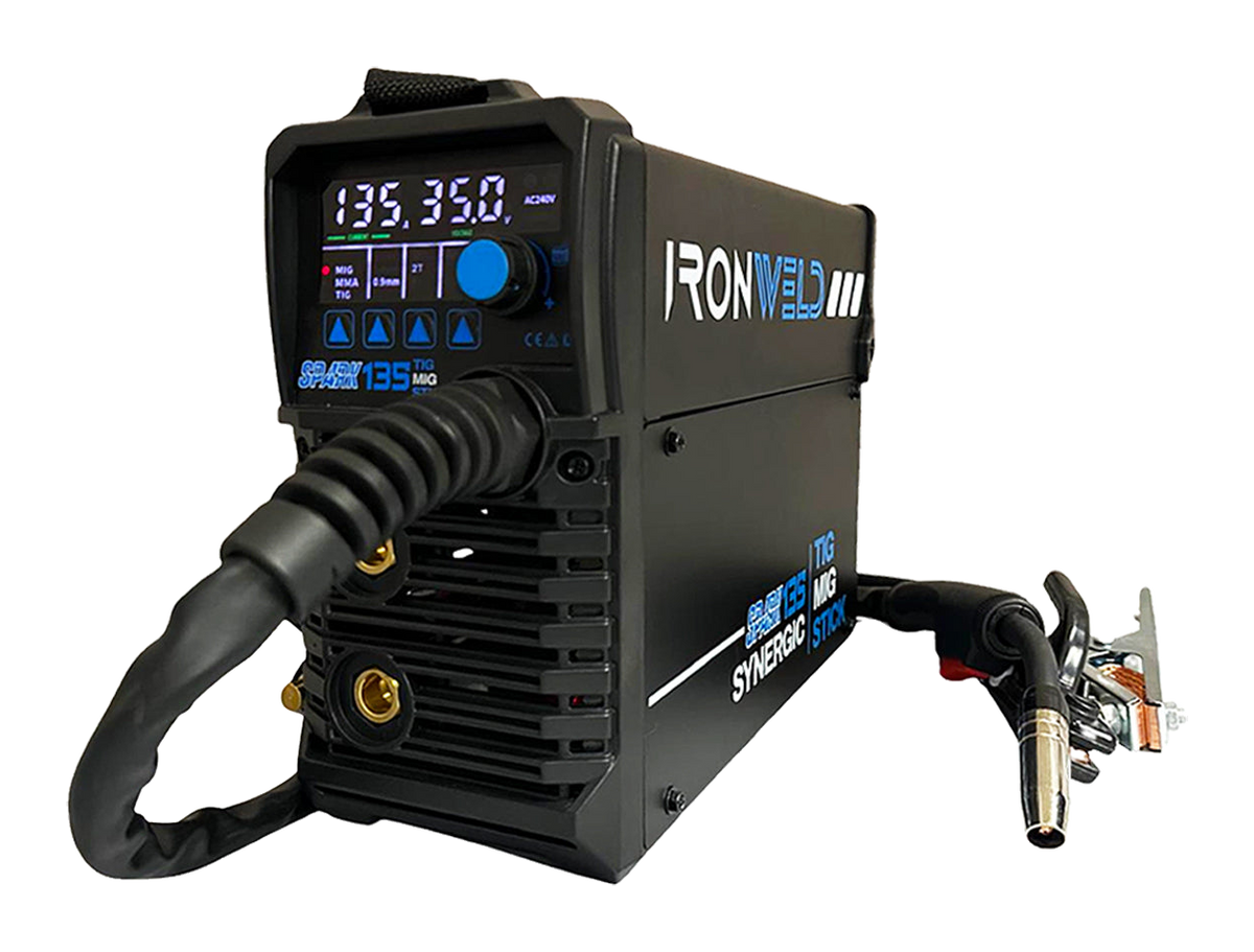 IRONWELD SPARK 135 Inverter MIG/TIG/STICK Welder