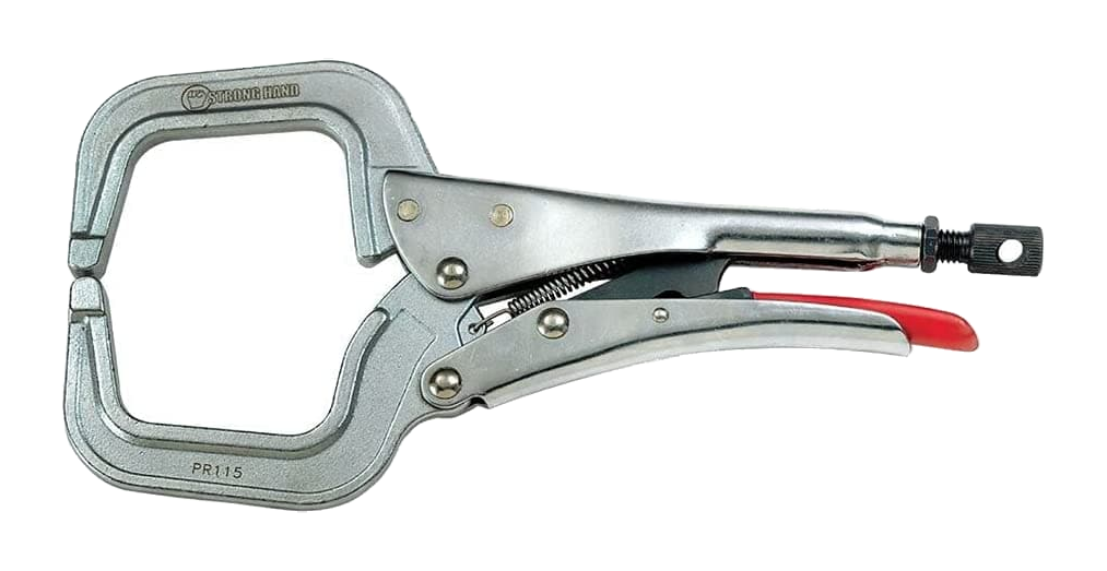 StrongHand PR115 Locking C-clamp Pliers 280mm - PR115 - A&S Welding & Electrical